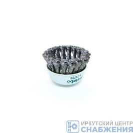 Корщетка-чашка, 70мм, гайка М14, плетеная стальная Метабо 623796000