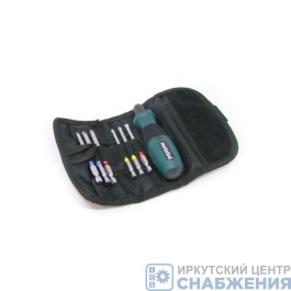 Набор бит, 7 предм. с отверткой в сумке Метабо 626723000 Набор бит, 7 предм. с отверткой в сумке Метабо 626723000