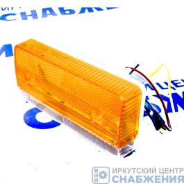 Указатель габарита желтый, без кронштейна LED 125х59х24 24V (уп.2) SD-4006 Y