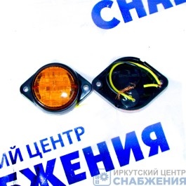 Указатель габарита желтый, без кронштейна LED 85х30х61 24V (уп.10) SD-4004-2
