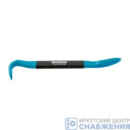 Лом-гвоздодер, 300х22х14мм, обрезиненная рукоятка, GROSS 25253 Лом-гвоздодер, 300х22х14мм, обрезиненная рукоятка, GROSS 25253