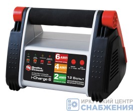 Зарядное устройство QUATTRO ELEMENTI i-CHARGE 6, 12В, 8/6/2А полный автомат 771-145 Зарядное устройство QUATTRO ELEMENTI i-CHARGE 6, 12В, 8/6/2А полный автомат 771-145