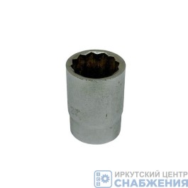 Головка торцевая 12гр. 3/4" 27мм АвтоДело 39027 Головка торцевая 12гр. 3/4" 27мм АвтоДело 39027