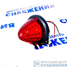 Указатель габарита красный, с кронштейном LED 90х90х90 24V SD-4001-1
