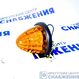 Указатель габарита оранжевый, с кронштейном LED 90х90х90 24V SD-4001-2