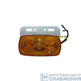 Указатель габарита желтый, с кронштейном LED 102х27х51 24V (уп.2) SD-4002A-2
