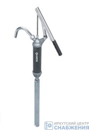 Насос ручной для перекачки масла из бочки рычажный синий GROZ GR46951