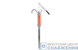 Насос ручной для перекачки масла из бочки рычажный с насадкой от протекания GROZ 46952