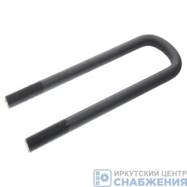 Стремянка задней рессоры L-400 М27х2.0 16-17,5т усиленная в сборе УРАЛ MEGAPOWER 290-17-198