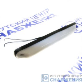 Фонарь габаритный белый 12-24V 12 LED полоски высокие с рефлектором матовый "НЕОН" ЯРКОН