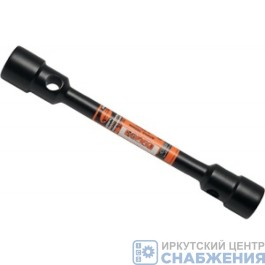 Ключ баллонный 24*27 l-460 кованый черный лак АвтоДело 30047/13606 Ключ баллонный 24*27 l-460 кованый черный лак АвтоДело 30047/13606
