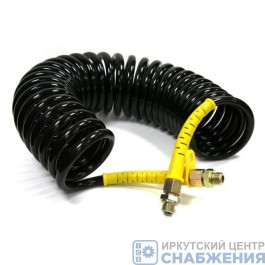 Шланг п/прицепа спиральн.воздушн.М22 L=7.0м (РА12, черно-желтый) 05НН 0110-С7