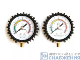 Манометр для пистолета накачки резьба М10х1.0 в коробке ТОП АВТО 14410