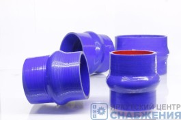 Патрубок демпферный (сил. D=57 L=76) ТК РАСПРОДАЖА!