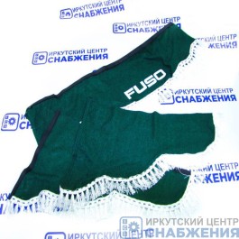 Ламбрекен "Комплект с маркой" FUSO зеленый (астра) 2,2м