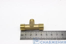 Тройник 14х1.5 - К10х1.0 - 14х1.5 делителя (уп.5) РЗИ 864892