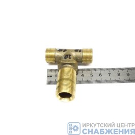 Тройник 18х1.5 - 20х1.5 - 18х1.5 ЭА (уп.5) 864826 Тройник 18х1.5 - 20х1.5 - 18х1.5 ЭА (уп.5) 864826