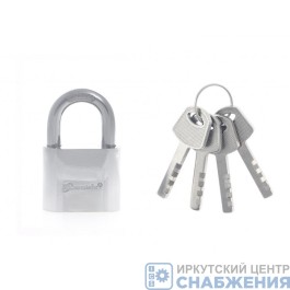 Замок навесной 60мм хромированное покрытие MATRIX 91802