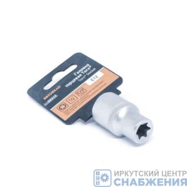 Головка торцевая 1/2" Е12 АвтоДело 39312 Головка торцевая 1/2" Е12 АвтоДело 39312