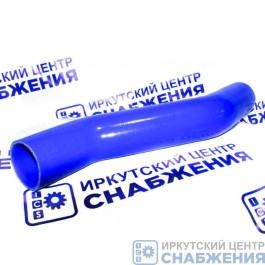 Патрубок радиатора нижний МАЗ Евро-3 S-обр. (силикон L-457мм) КСМ 543208-1303260-02