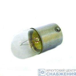 Лампа 24V 5W пупсик ВА15s (уп.10) КЭП 4021