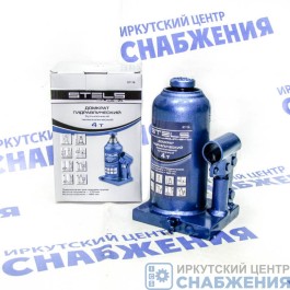 Домкрат гидравл.бутылочный, 4т, телескопический, h подъема STELS 51116
