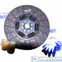 Диск сцепления ведомый КАМАЗ КПП ZF KASCH 4918780205 Диск сцепления ведомый КАМАЗ КПП ZF KASCH 4918780205