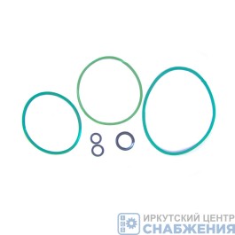 Ремкомплект компрессора 1-х цилиндр. 5 наимен.(резина+силикон)  РАСПРОДАЖА! 4565