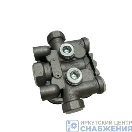 Клапан ускорительный SHAANXI SHACMAN 4-х контурный AZ9100360067