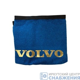 Ламбрекен "Комплект с маркой" VOLVO синий (астра) 2,2м