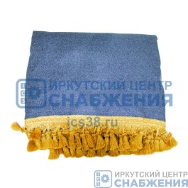 Шторы спального места Универсальные, серые (астра) 1.2х1.5 (бахрома 1 кат)