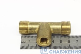 Тройник 18х1.5 - ВН12х1.5 - 18х1.5 (уп.5) РЗИ 861826