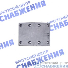 Накладка тормозная КАМАЗ не сверленая не расточеная ТРИБО 5511-3501105-01а