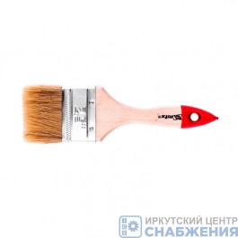 Кисть плоская, 63мм "Стандарт" натуральная щетина MATRIX 82535