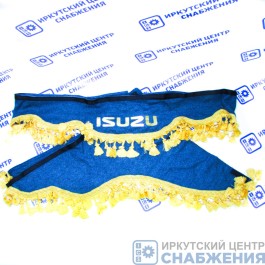 Ламбрекен "Комплект с маркой" ISUZU серый (астра) 1.8м