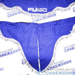 Ламбрекен "Комплект с маркой" FUSO синий (астра) 2,2м