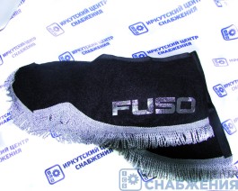 Ламбрекен "Комплект с маркой" FUSO черный (астра) 2.2м