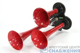 Сигнал 3-х рожк. 24V (красный, L=290мм) АТ62302 Сигнал 3-х рожк. 24V (красный, L=290мм) АТ62302