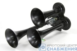 Сигнал 3-х рожк. 24V (черный, L=290мм) АТ62303 Сигнал 3-х рожк. 24V (черный, L=290мм) АТ62303