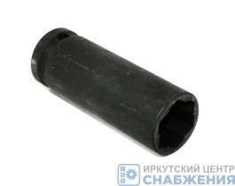 Головка торцевая ударная 1/2" 21мм L-85мм для поврежденного крепежа АвтоДело 40572 Головка торцевая ударная 1/2" 21мм L-85мм для поврежденного крепежа АвтоДело 40572
