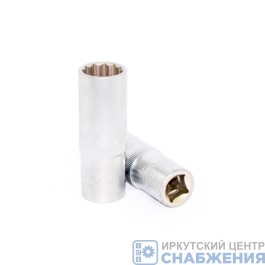 Головка торцевая глубокая 12гр. 1/2" 20мм АвтоДело 39695 Головка торцевая глубокая 12гр. 1/2" 20мм АвтоДело 39695