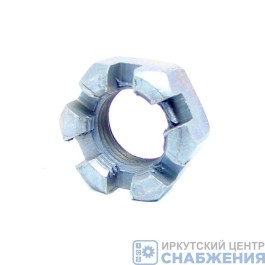 Гайка М 16х1.5 рулевых тяг корончатая ГАЗЕЛЬ Кр.Этна (уп.20) (кл.пр 6) 250979-П29