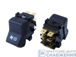 Клавиша переключатель вентилятора отопителя ГАЗ-66, КАМАЗ АВТОАРМАТУРА П147-04.11 Клавиша переключатель вентилятора отопителя ГАЗ-66, КАМАЗ АВТОАРМАТУРА П147-04.11