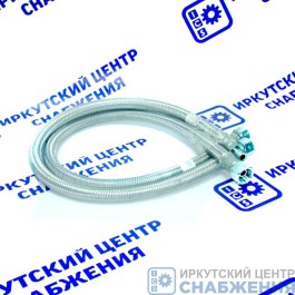 Шланг тормозной L=820мм КАМАЗ 4310 металлическая оплетка гайка 24-гайка 24 BPT