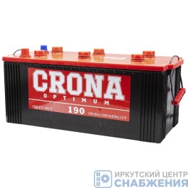 Аккумулятор CRONA 190 R конус 1903111594 Аккумулятор CRONA 190 R конус 1903111594