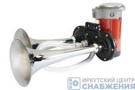 Сигнал 2-х рожк. 12V (хром, L=230мм) АВТОТОРГ с компрессором АТ62003 Сигнал 2-х рожк. 12V (хром, L=230мм) АВТОТОРГ с компрессором АТ62003