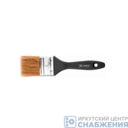 Кисть плоская, 50мм "Евро" натуральная щетина, пластмассовая ручка MATRIX 83063 Кисть плоская, 50мм "Евро" натуральная щетина, пластмассовая ручка MATRIX 83063