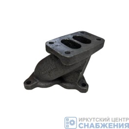 Патрубок ТКР выпускной левый голый КАМАЗ ЕВРО 7406-1008035