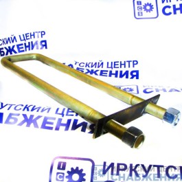 Хомут платформы в сборе L-500 М22х1.5 пластина+2 гайки