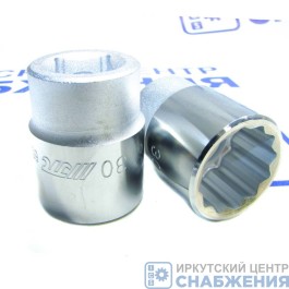 Головка торцевая 12гр. 3/4" 30мм JTC-65330